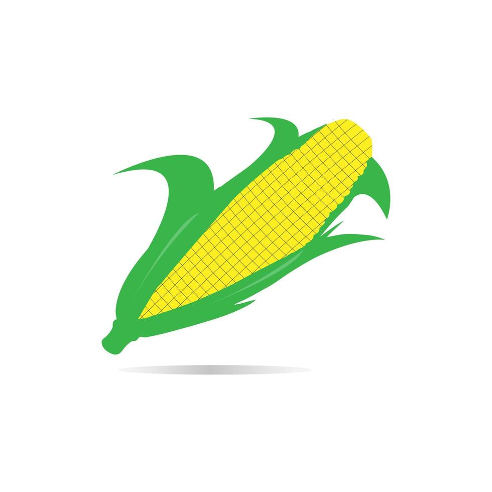 schattig maïs illustratie ontwerp vector