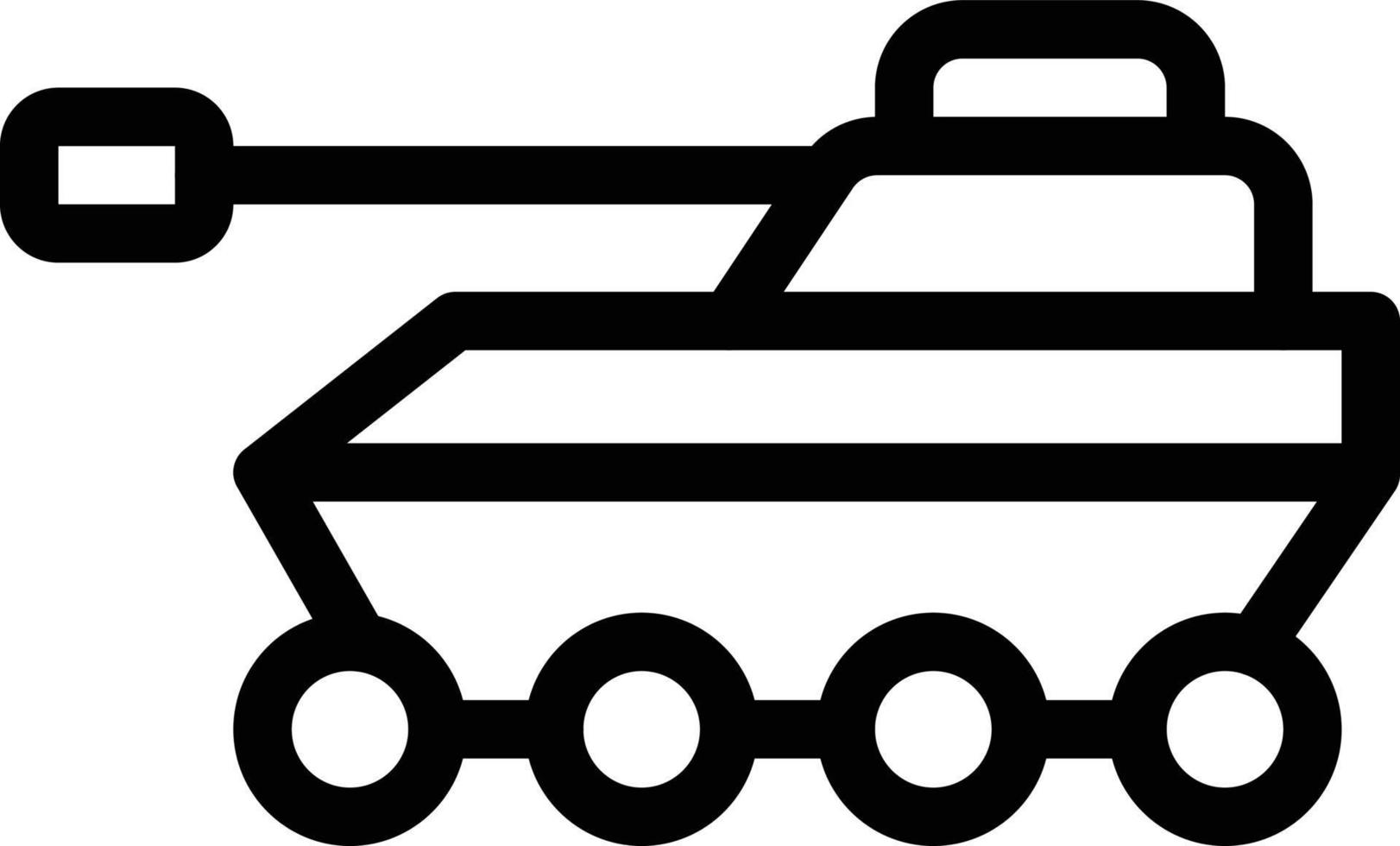 militaire tank vectorillustratie op een background.premium kwaliteit symbolen.vector iconen voor concept en grafisch ontwerp. vector