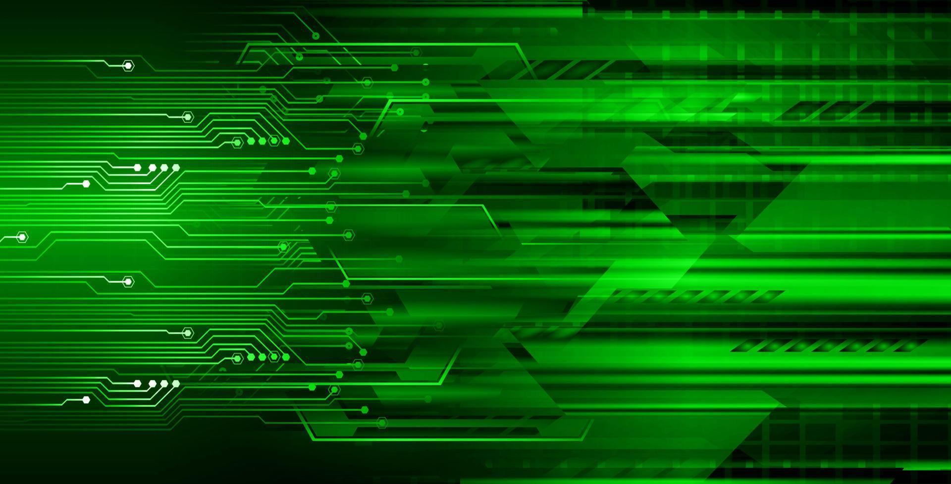 cyber circuit toekomstige technologie concept achtergrond vector