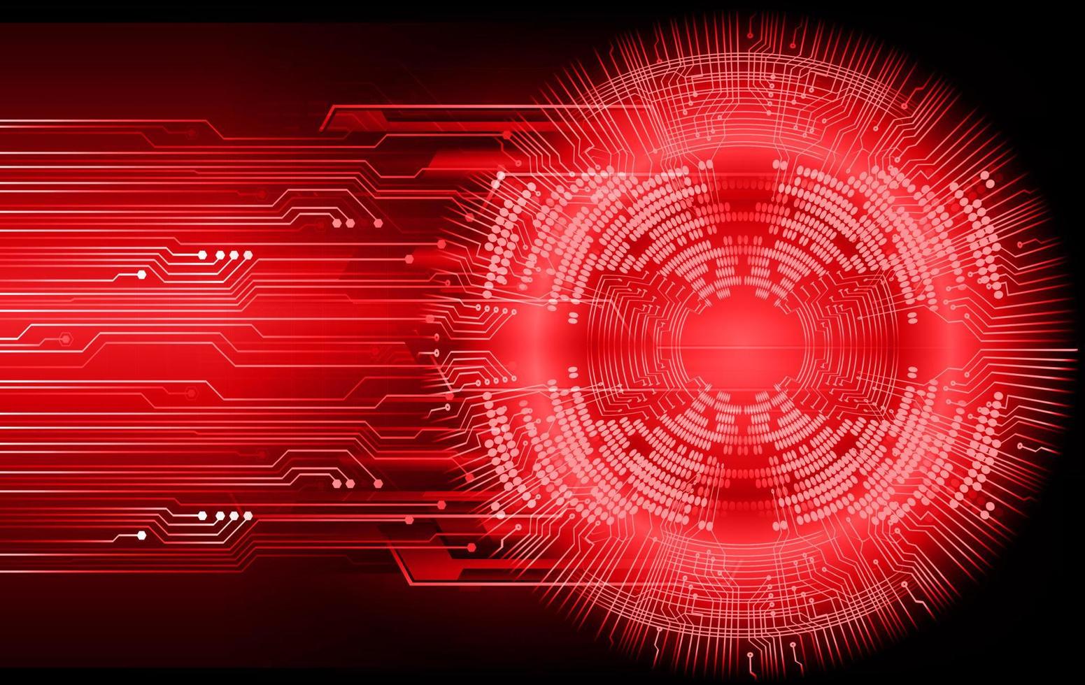 eye cyber circuit toekomstige technologie concept achtergrond vector