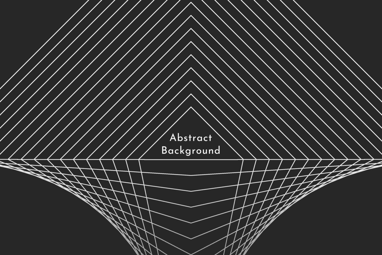 abstracte geometrische golvende lijnen met zwarte achtergrond vector