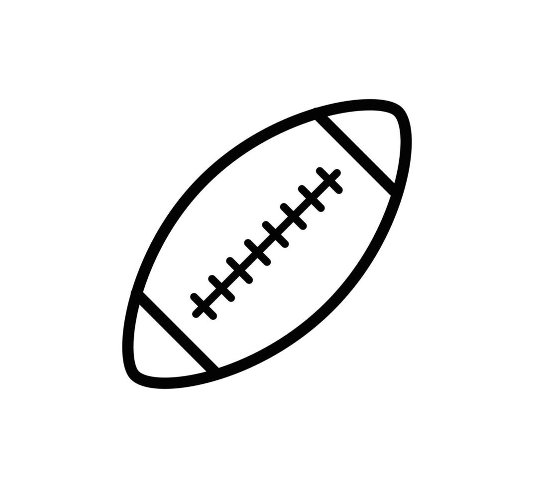 rugby pictogram vector logo sjabloon
