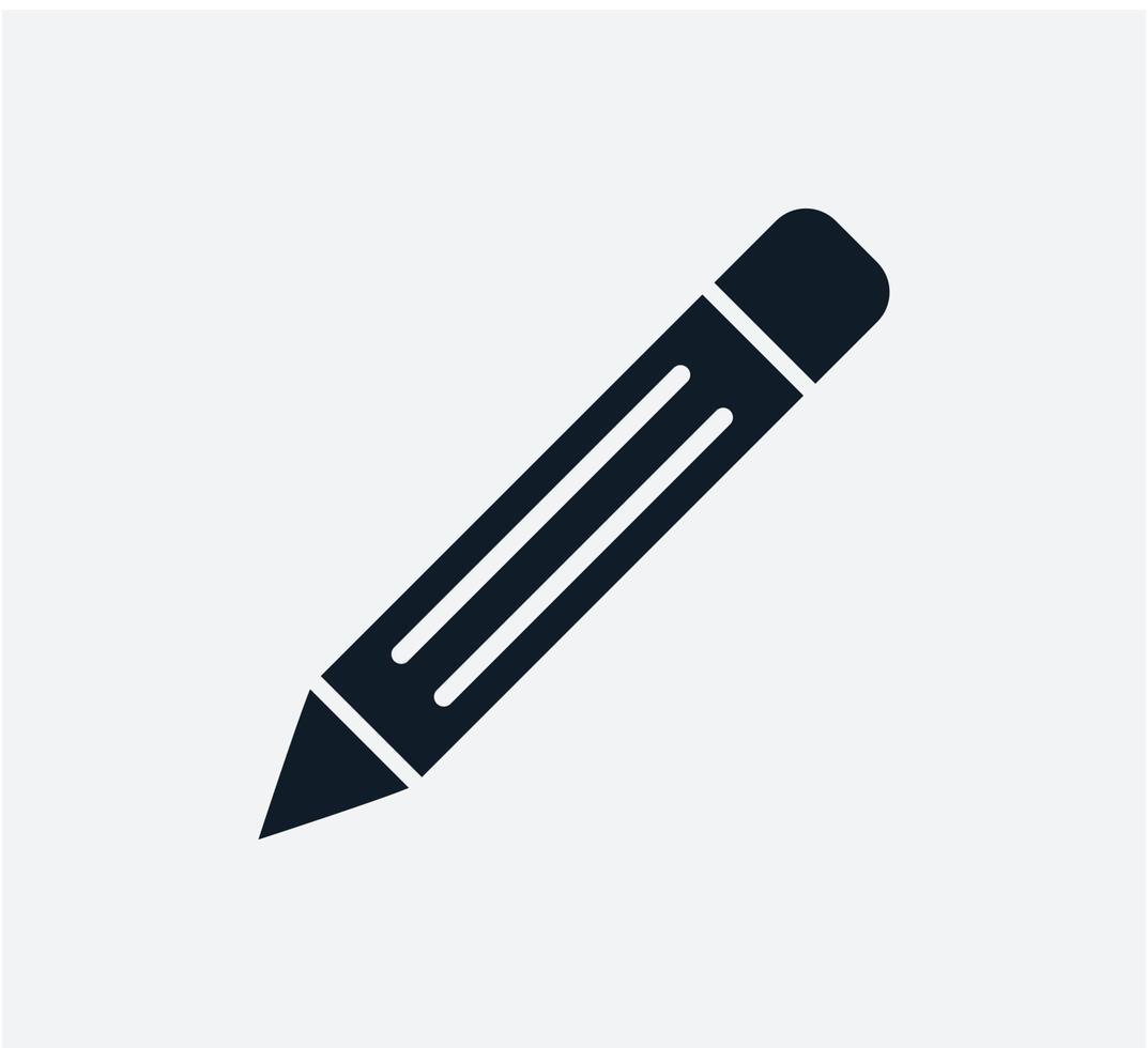 potlood pictogram vector logo ontwerpsjabloon