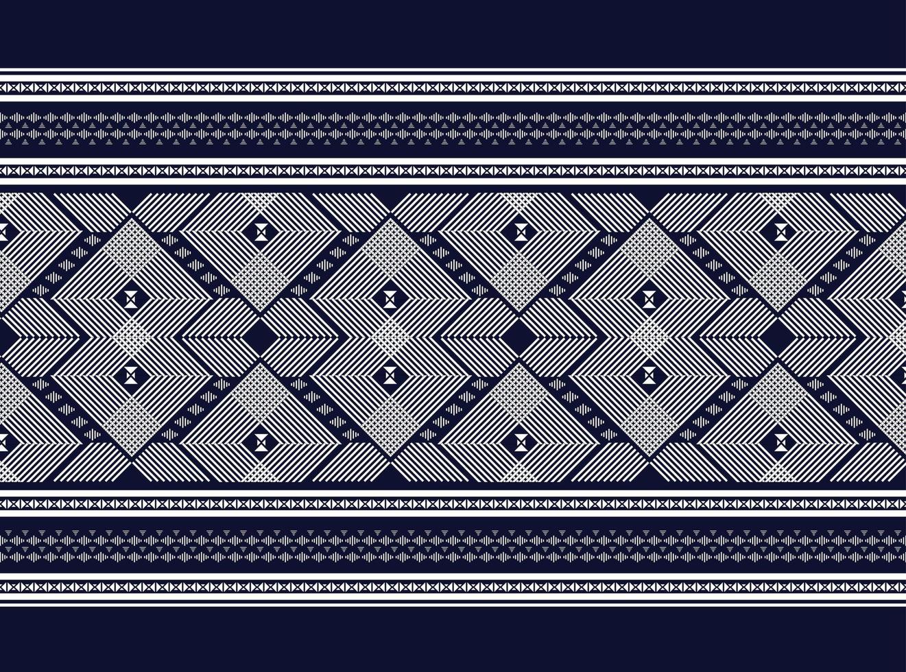 donkere geometrische etnische patroon traditioneel ontwerppatroon gebruikt voor rok, tapijt, behang, kleding, inwikkeling, batik, stof, kleding, mode, blad en donkere vector illustratie borduurwerk textuur stijlen