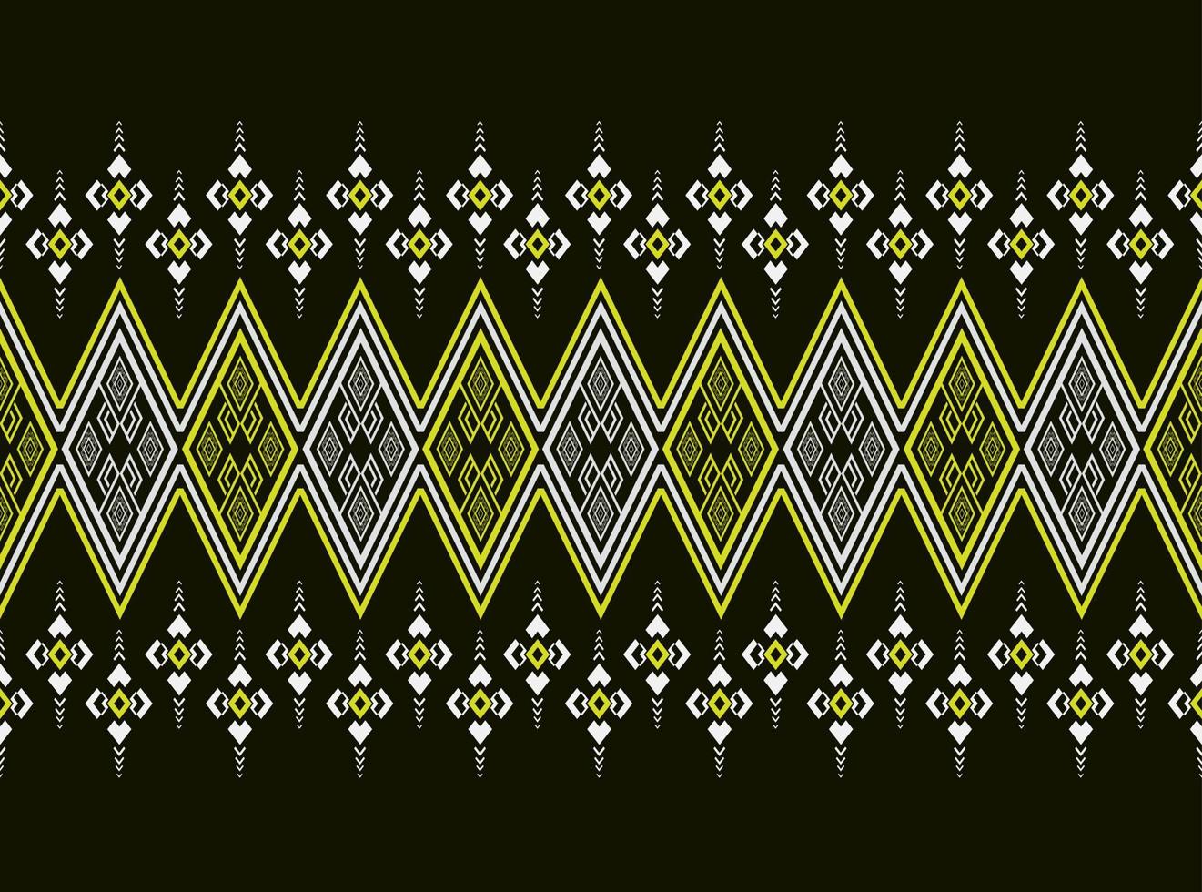 donkerblauw geometrische etnische patroon voor achtergrond of behang en kleding,rok,tapijt,behang,kleding,inwikkeling,batik,stof,kleding, met donkerblauwe driehoek vector illustratie