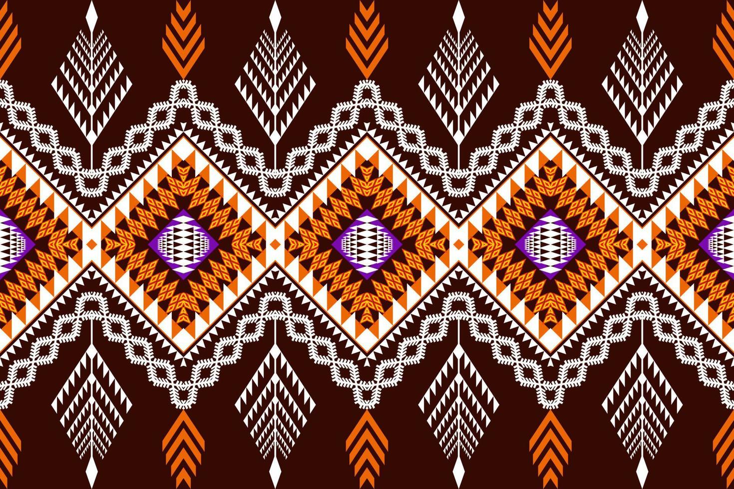 geometrische etnische oosterse traditionele pattern.figure tribal borduurwerk style.design voor achtergrond, behang, kleding, verpakking, stof, vectorillustratie vector