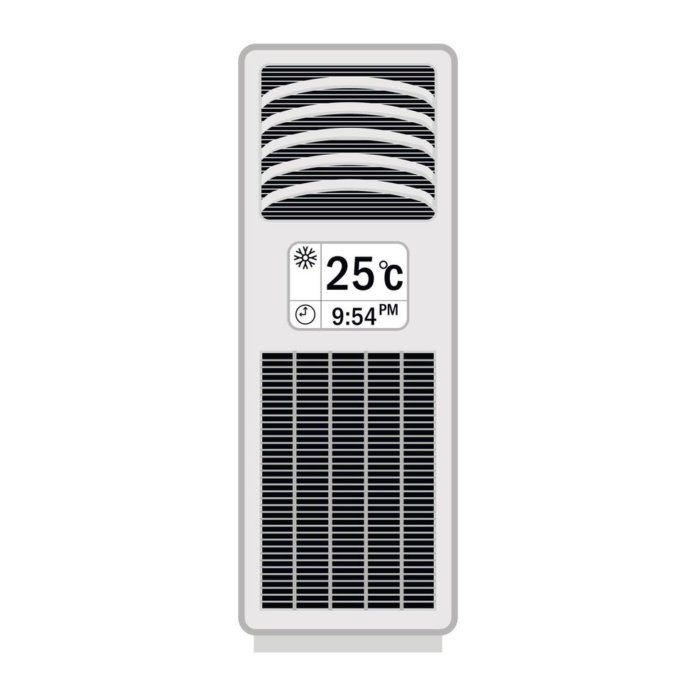 grote vloer airconditioner vector