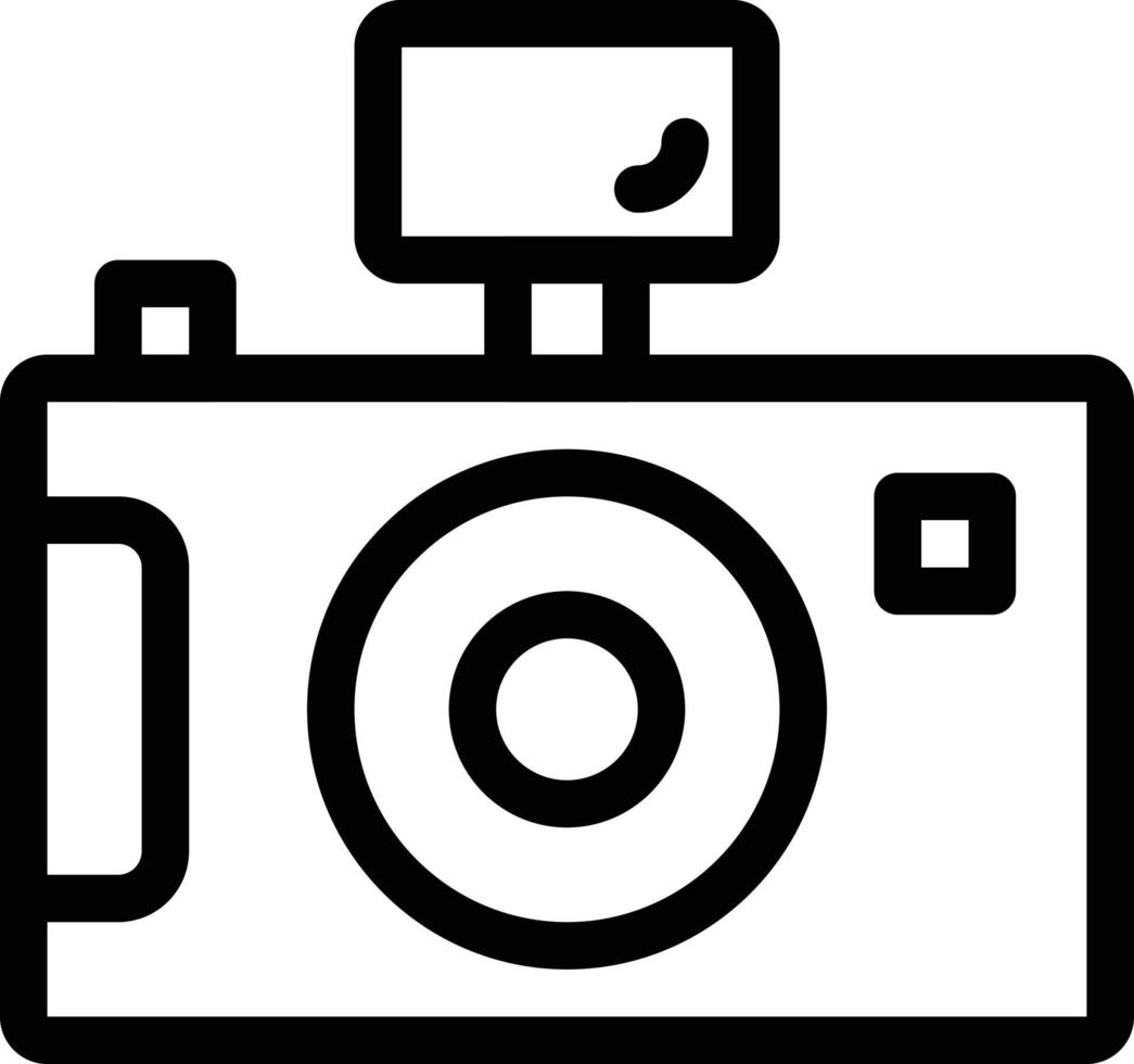 camera vectorillustratie op een background.premium kwaliteit symbolen.vector pictogrammen voor concept en grafisch ontwerp. vector