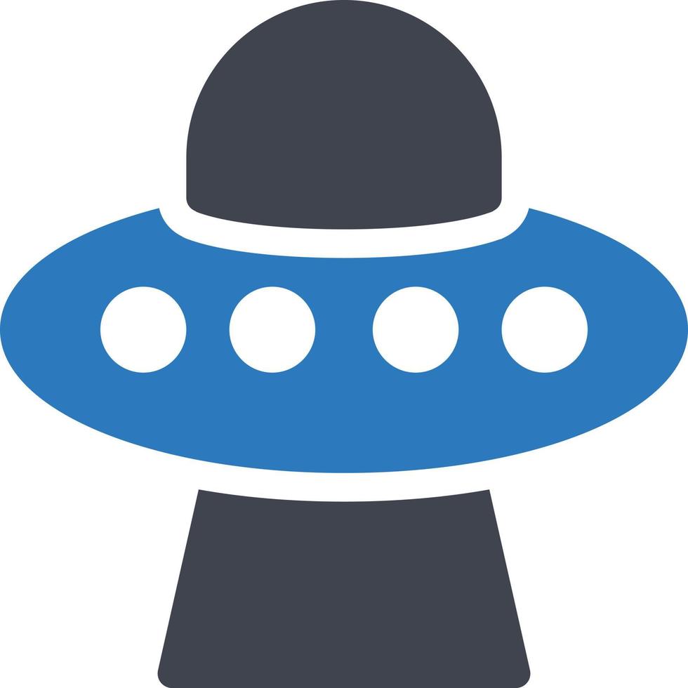 ufo vectorillustratie op een background.premium kwaliteit symbolen.vector pictogrammen voor concept en grafisch ontwerp. vector