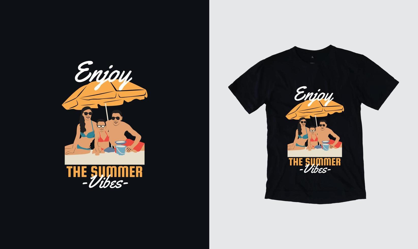 stijlvol zomerseizoen t-shirt en kleding trendy design. zomerseizoen typografie, print, vectorillustratie. wereldwijde stalen. vector