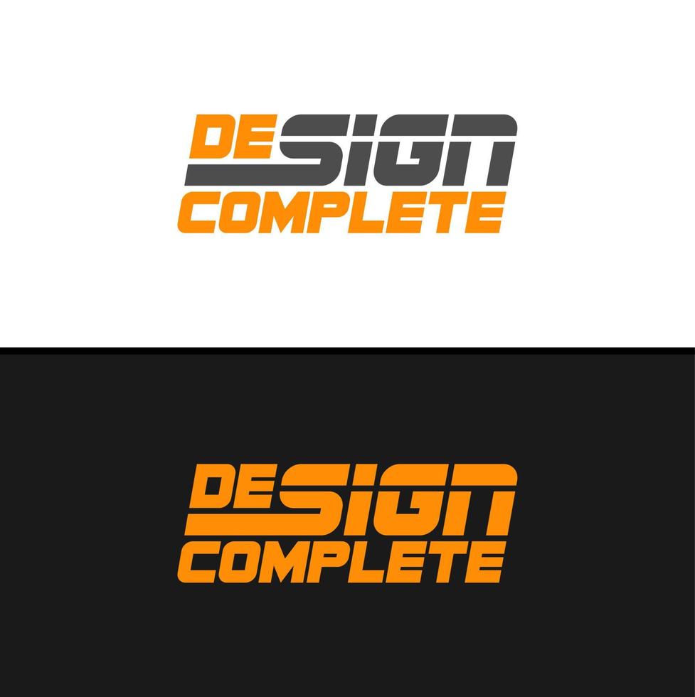 ontwerp complete vectorsjabloon, creatieve ontwerp complete concepten vector