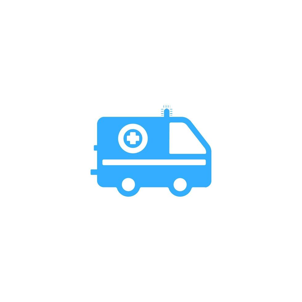 auto pictogram, bus, ambulance pictogram vector ontwerp symbool