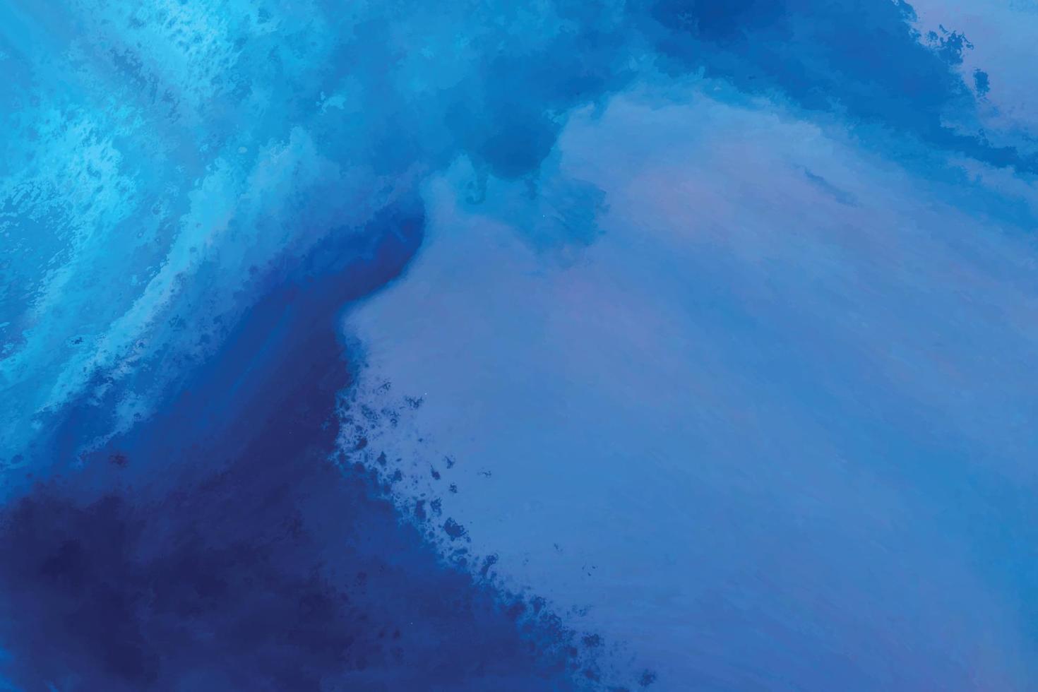 natte organische verf donkerblauwe achtergrond. abstracte marmering textuur vector