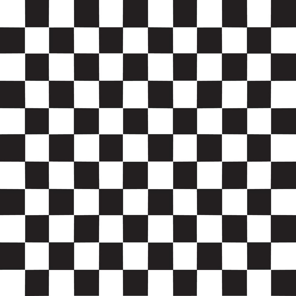 zwart-wit schaakbordpatroon vector