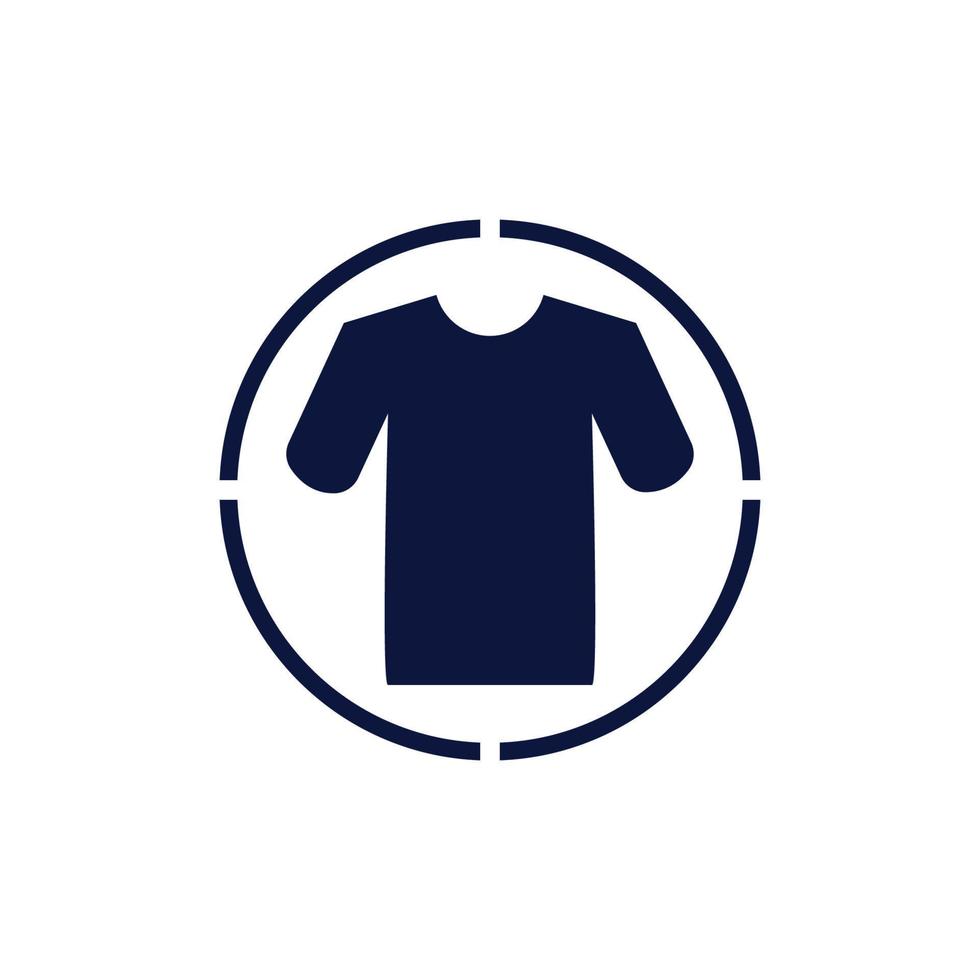 t-shirt pictogram vector achtergrond