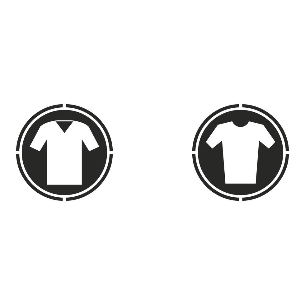 t-shirt pictogram vector achtergrond