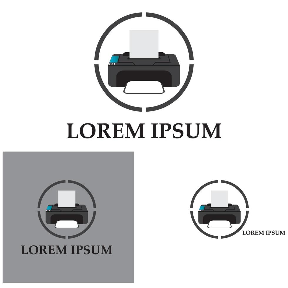 printer pictogram vector symbool afbeelding achtergrond