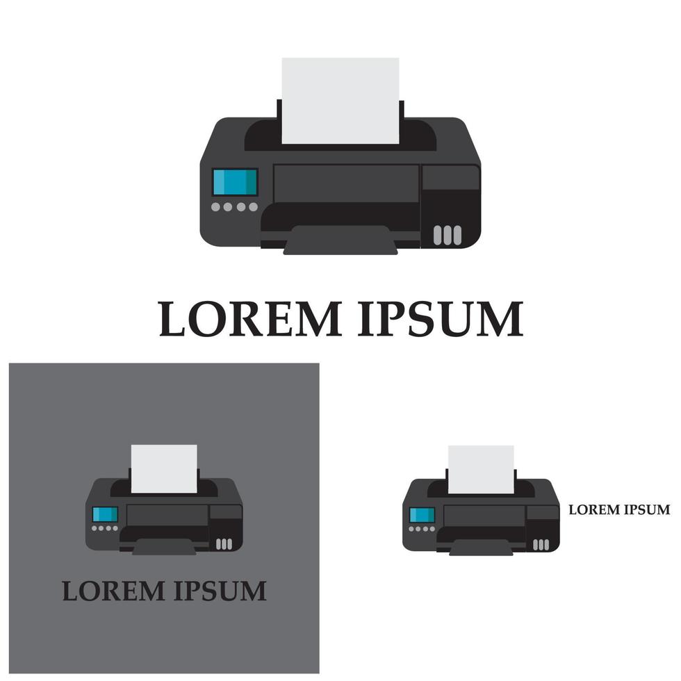 printer pictogram vector symbool afbeelding achtergrond