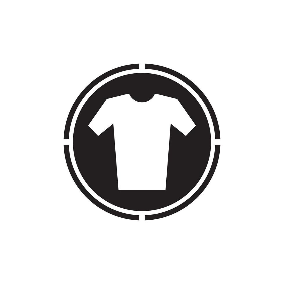 t-shirt pictogram vector achtergrond