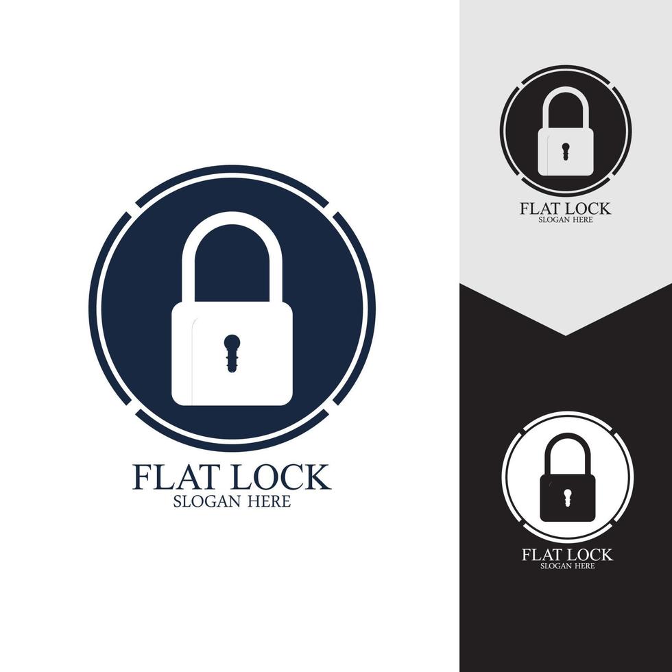 platte slot pictogram vector achtergrond