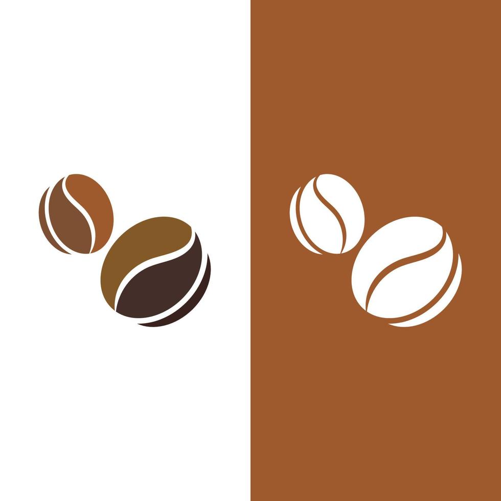 koffieboon pictogram vectorillustratie vector