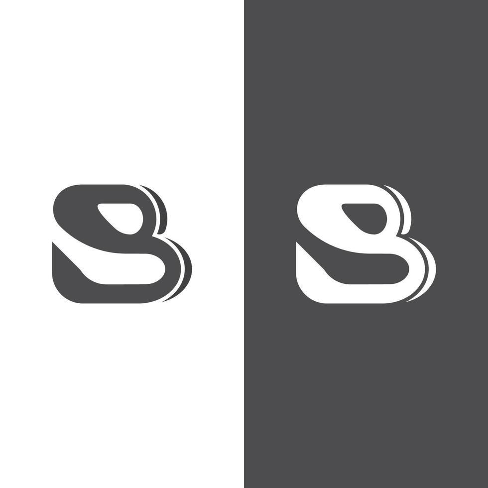 b brief vector logo afbeelding