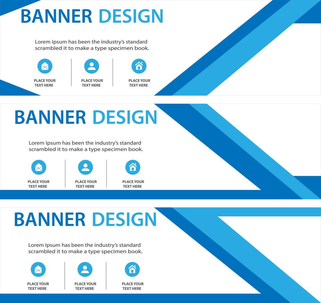 zakelijke sjabloon voor spandoek horizontale reclame zakelijke banner lay-out sjabloon platte ontwerpset voor ontwerp, business, onderwijs, reclame. vector