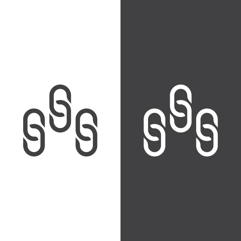 bedrijfslogo s brief vector