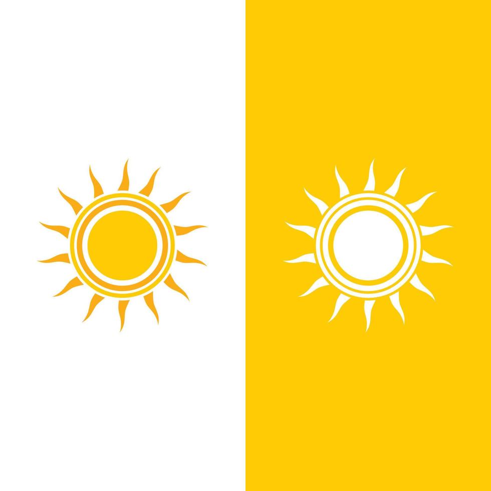 zon vector illustratie pictogram logo