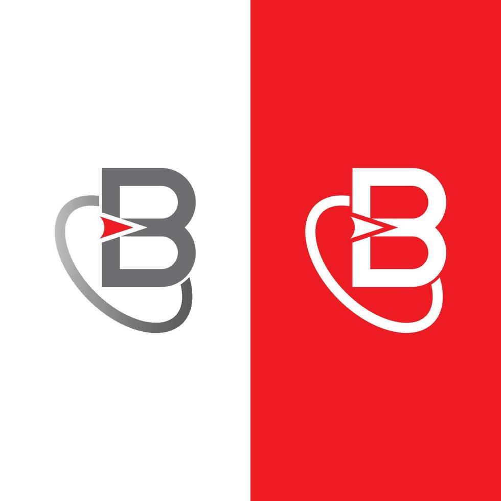 b brief vector logo afbeelding