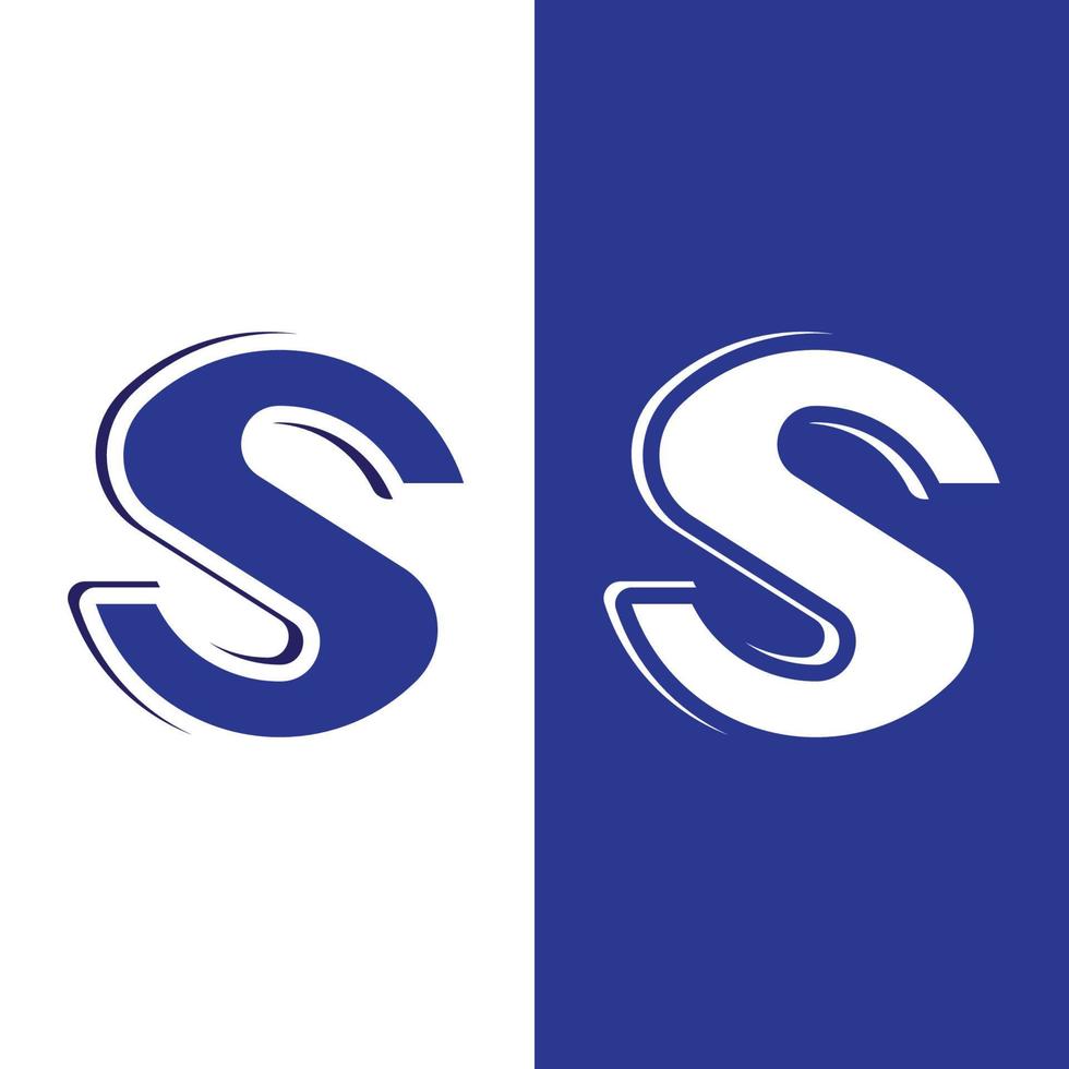 zakelijk zakelijk s-logo-ontwerp vector