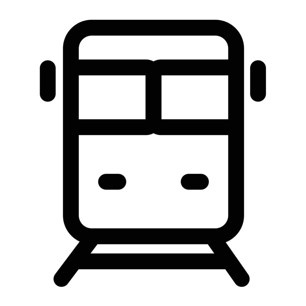 trein pictogram illustratie. vectorontwerp is zeer geschikt voor logo's, websites, apps, banners. vector