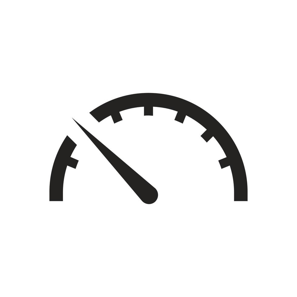 snelheidsmeter pictogram illustratie, snelheid. vectorontwerp dat geschikt is voor websites, apps. vector