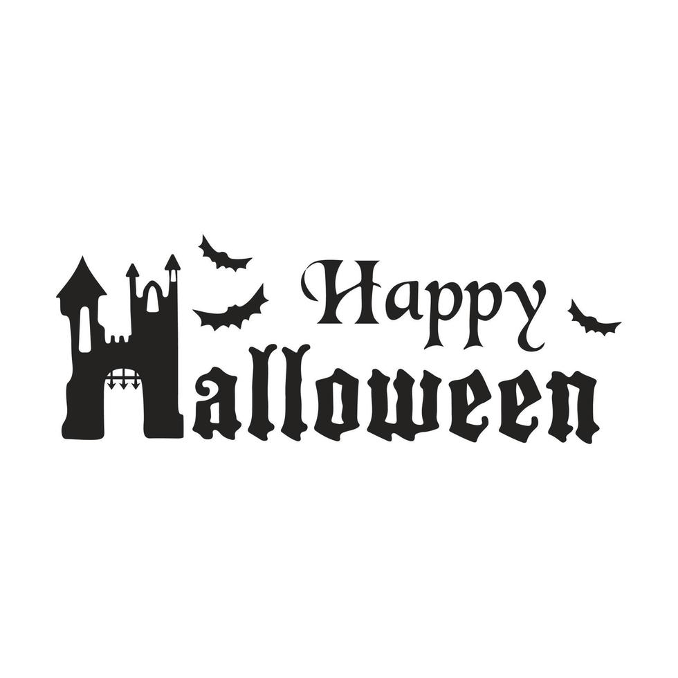 gelukkige halloween-achtergrondillustratie. vectorontwerpen die geschikt zijn voor websites, apps en meer. vector