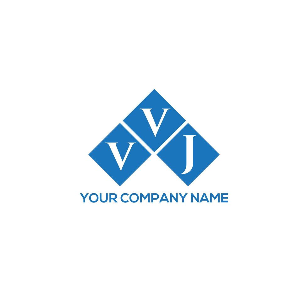 vvj brief logo ontwerp op zwarte achtergrond. vvj creatieve initialen brief logo concept. vvj brief ontwerp. vector