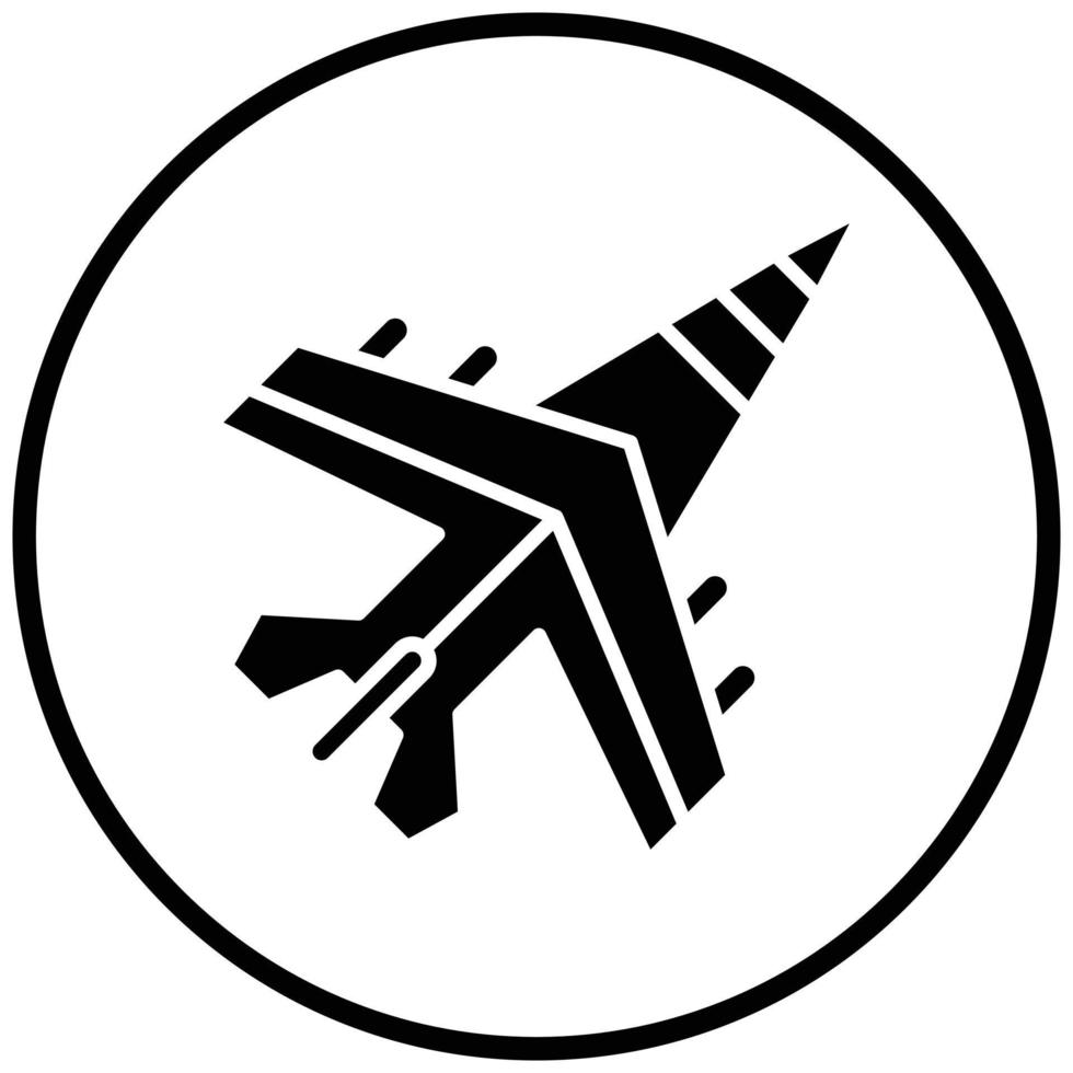 jet-pictogramstijl vector