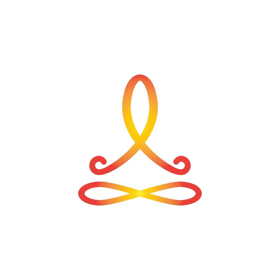 yoga logo vector