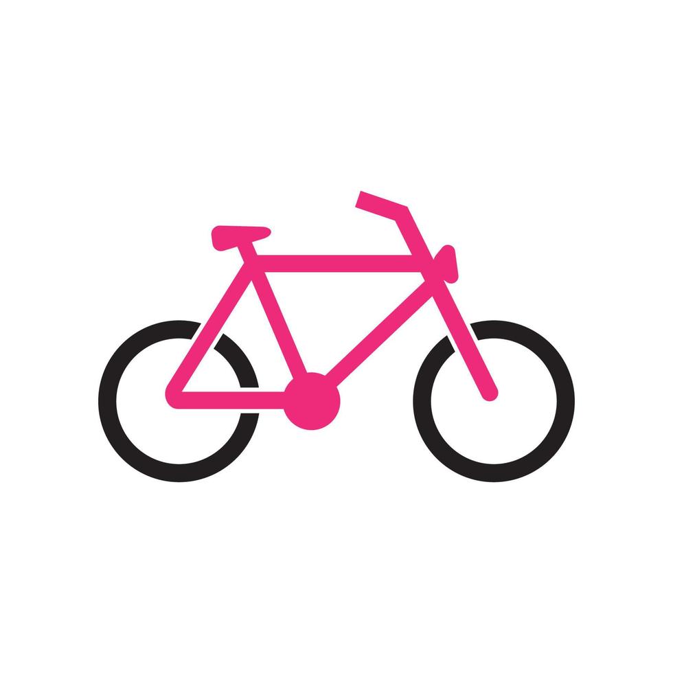 fiets pictogram logo vector