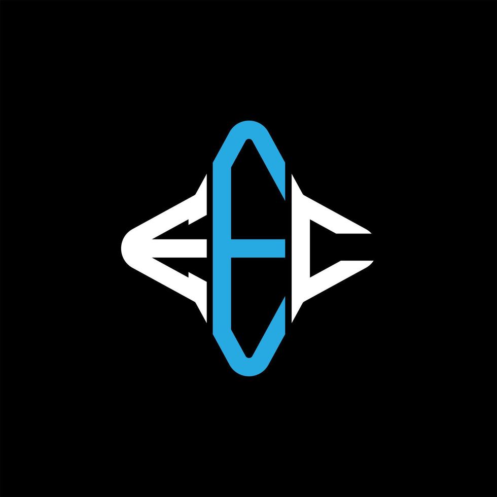 eeg letter logo creatief ontwerp met vectorafbeelding vector