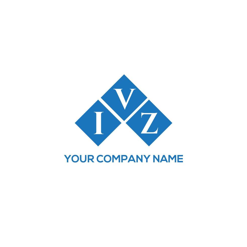 ivz brief logo ontwerp op witte achtergrond. ivz creatieve initialen brief logo concept. ivz brief ontwerp. vector