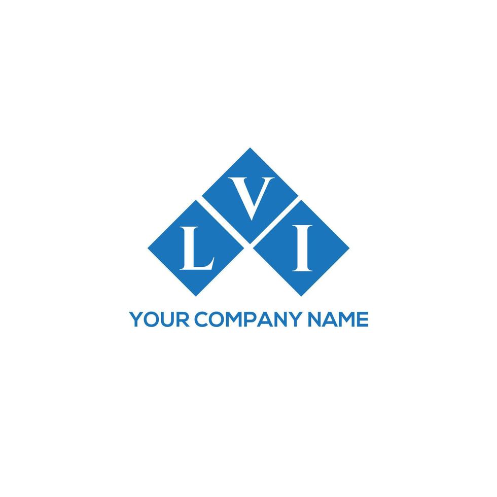 lvi brief logo ontwerp op witte achtergrond. lvi creatieve initialen brief logo concept. lvi brief ontwerp. vector