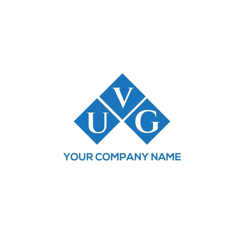 uvg brief logo ontwerp op witte achtergrond. uvg creatieve initialen brief logo concept. uvg brief ontwerp. vector