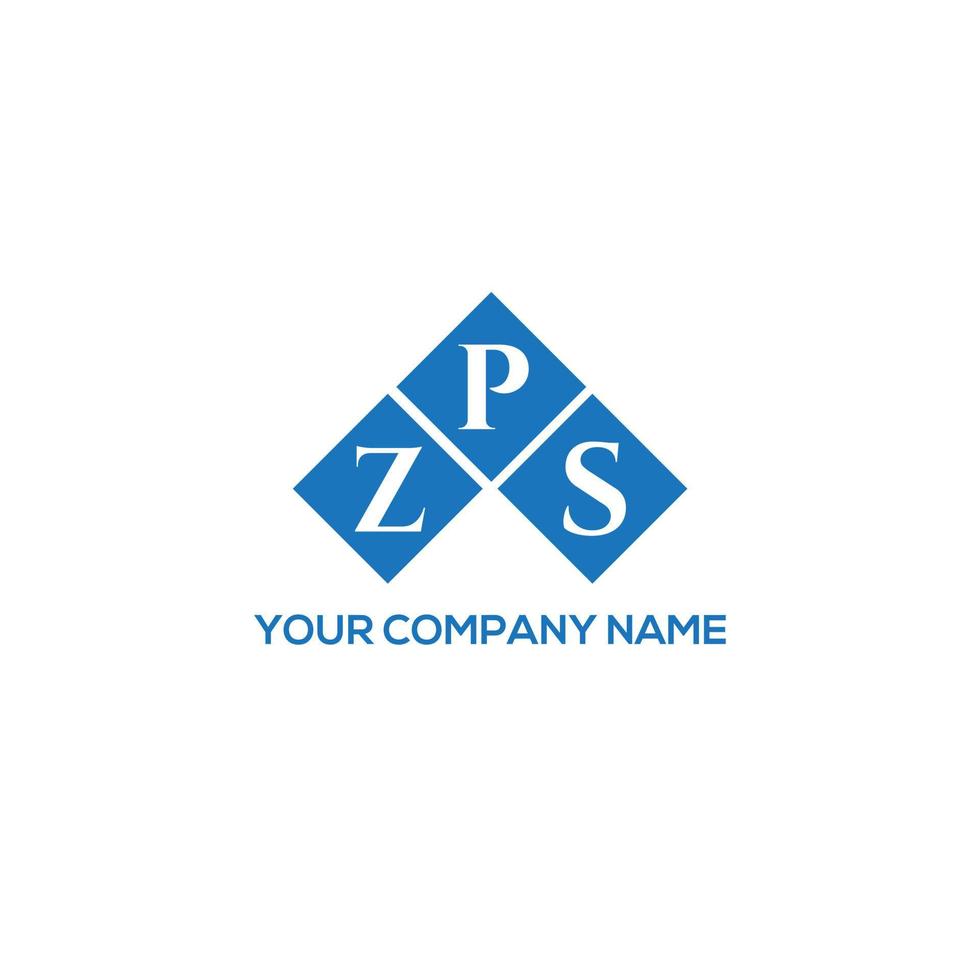 zps brief logo ontwerp op witte achtergrond. zps creatieve initialen brief logo concept. zps brief ontwerp. vector