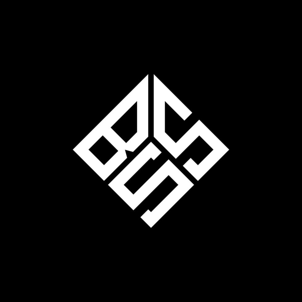 bss brief logo ontwerp op zwarte achtergrond. bss creatieve initialen brief logo concept. bss brief ontwerp. vector