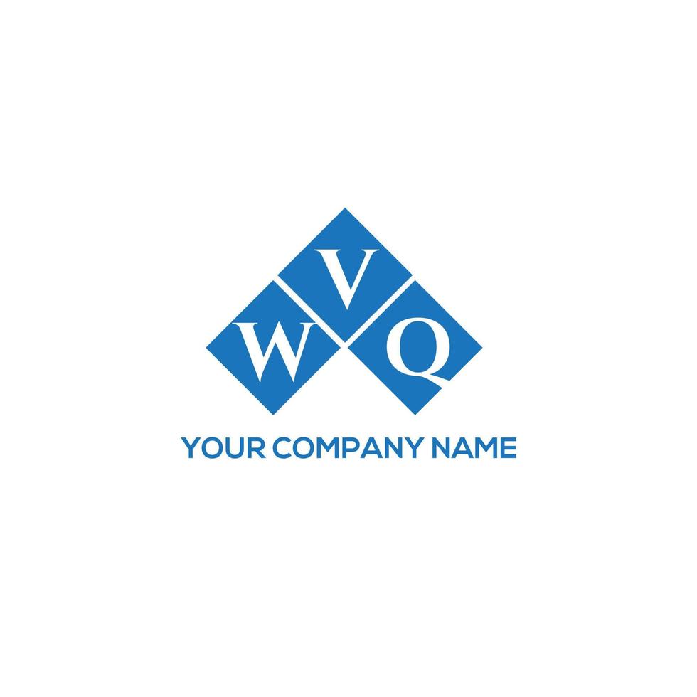 wvq brief logo ontwerp op witte achtergrond. wvq creatieve initialen brief logo concept. wvq brief ontwerp. vector
