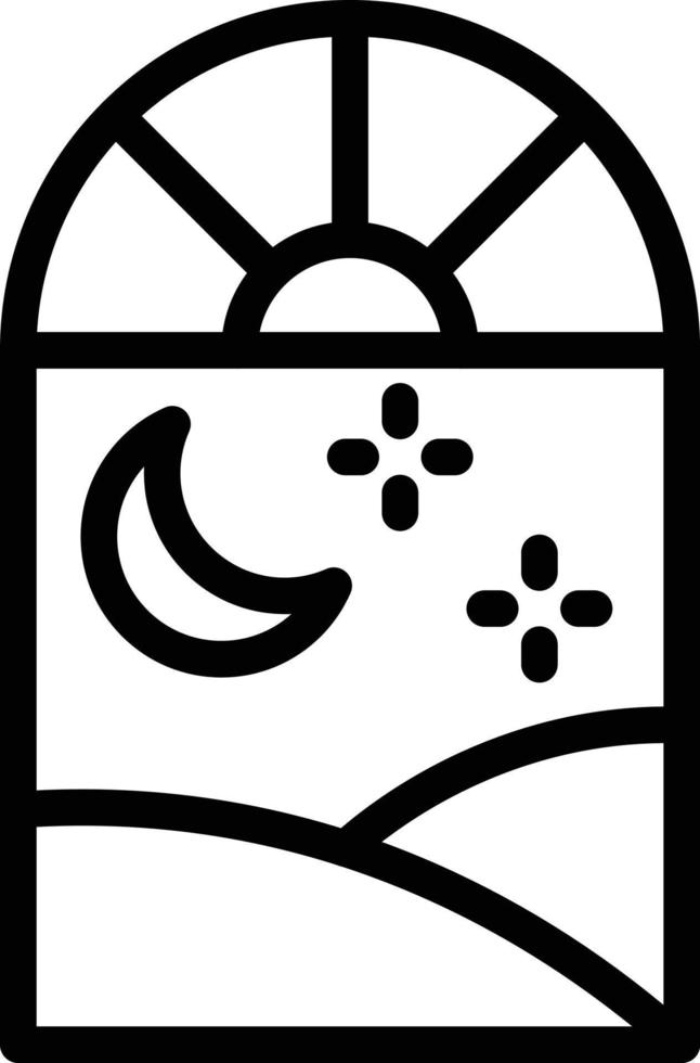 venster vector pictogram ontwerp illustratie