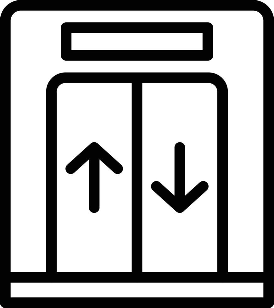 lift vector pictogram ontwerp illustratie