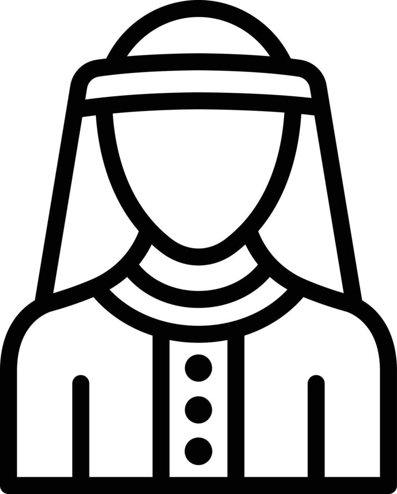 Arabische man vector pictogram ontwerp illustratie