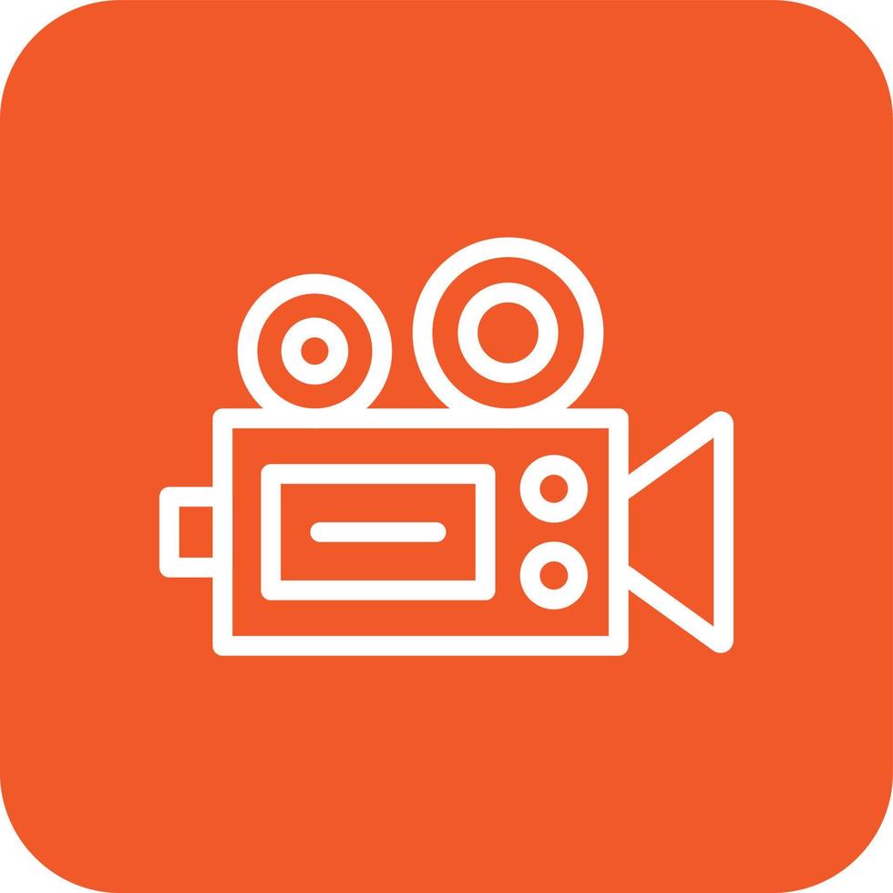 videocamera vector pictogram