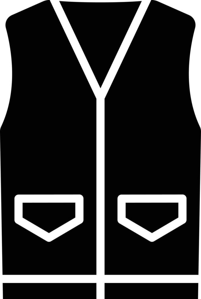 vest vector pictogram ontwerp illustratie